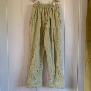 Polo Ralph Lauren Yellow and Navy 100% Cotton Pajama Pants